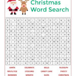 Santa S Christmas Word Search Activity Page Mama Likes This
