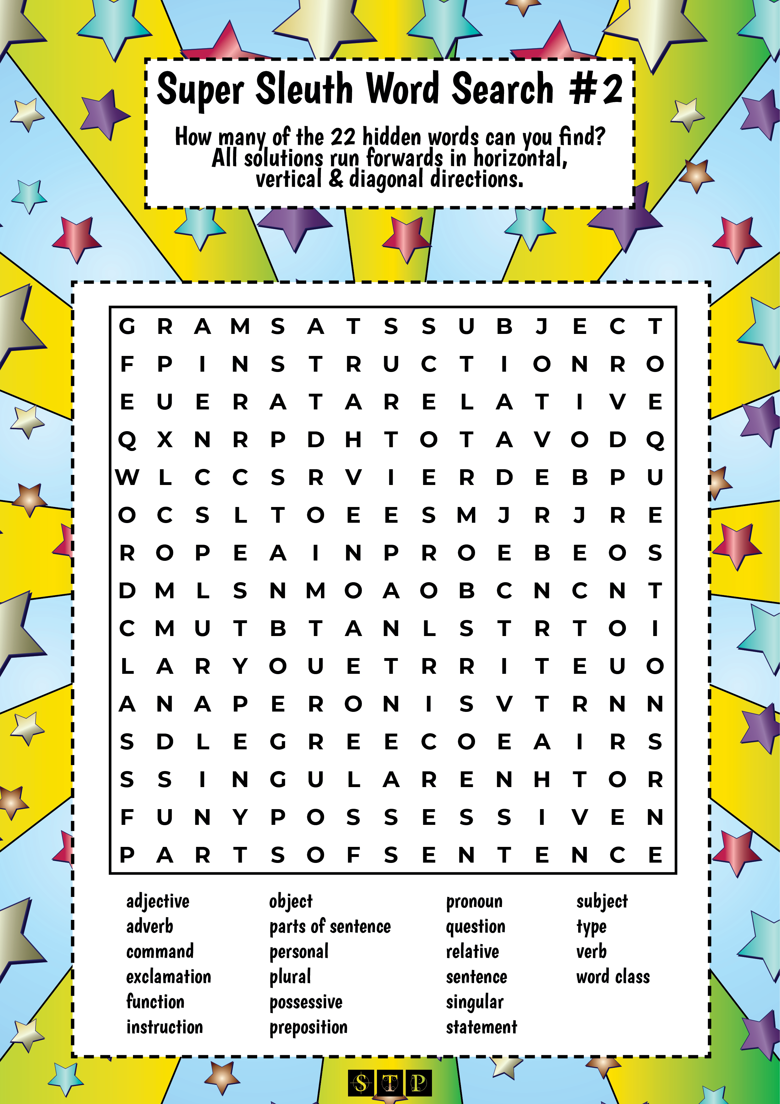 SPaG Revision KS2 SATs Word Search 2 Teaching Resources In 2021 