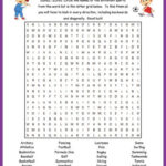Sports Word Search Puzzle