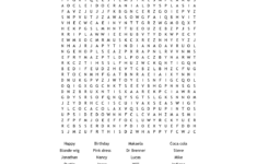Stranger Things Word Search WordMint
