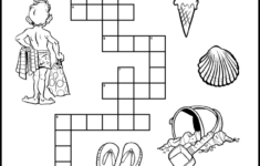 Summer Crossword Puzzles For Kids Tree Valley Academy