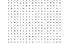 Summer Word Search Puzzles Best Coloring Pages For Kids