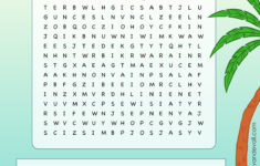 Summer Word Search Tim s Printables