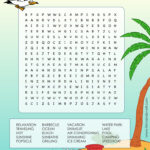 Summer Word Search Tim S Printables