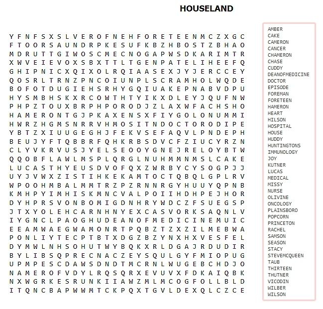 Impossible Difficult Hard Word Search Printable