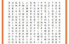 Thanksgiving Word Search Free Printable Thanksgiving Activities
