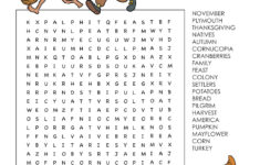 Thanksgiving word search Tim s Printables