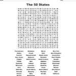 The 50 States Word Search WordMint