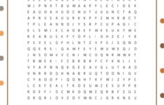 This Free Printable Fall Word Search Is A Great Autumn Themed Activity