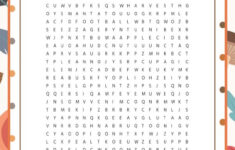 This Free Printable Fall Word Search Is A Great Autumn Themed Activity