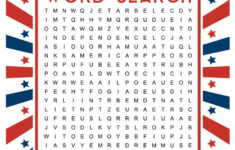 This Fun Printable 4th Of July Word Search Puzzle Is A Ton Of Fun For