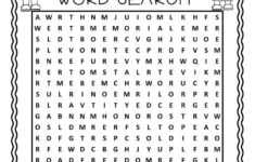 This Veterans Day Word Search Activity Includes VETERAN SOLDIER