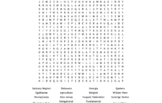 Us History Word Search Printable Word Search Printable