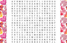 Valentine s Day Word Search Printable