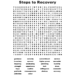 Wellness Recovery Action Plan Word Search Wordmint Word Search