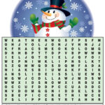 Winter Word Search Best Coloring Pages For Kids