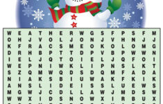 Winter Word Search Best Coloring Pages For Kids