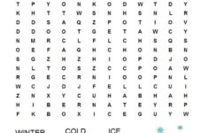 Winter Word Search Free Printable Superheroes And Teacups Winter