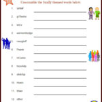 Word Scramble Puzzles To Print For Kids 101 Activity
