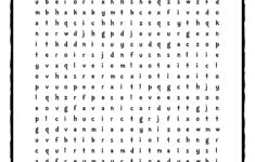 Word Search Black History Month Vocabulary