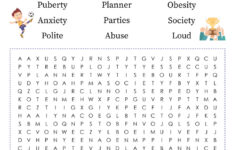 Word Search For Teens Cool2bKids