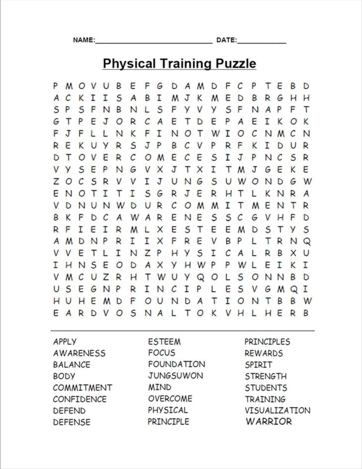 Word Searches Printable Adults