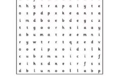 Word Search Printable Kids Learning Activity Birthday Words Word
