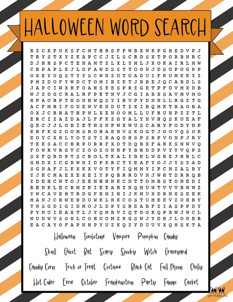 Word Search Very Hard 2 Halloween Word Search Halloween Words 