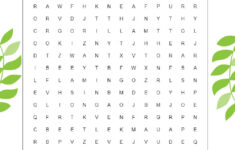 Word Search Wild Animals Worksheet