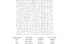 World History Word Search Puzzles Printable Word Search Printable