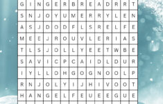 18 Christmas Word Searches (Free Pdf Printables) in Christmas Word Search Online Free