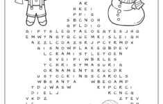 18 Christmas Word Searches (Free Pdf Printables) inside Christmas Word Search Coloring Pages