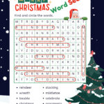 18 Christmas Word Searches (Free Pdf Printables) Intended For Christmas Word Search Sheets