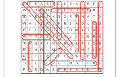 18 Christmas Word Searches (Free Pdf Printables) with regard to Christmas Word Search Puzzle Answer Key