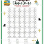 2Nd Grade Christian Christmas Word Search With Answer Key Throughout Christmas Word Search 2nd Grade