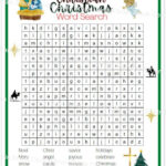 4Th Grade Christian Christmas Word Search With Answer Key With Regard To Christian Christmas Word Search Printable