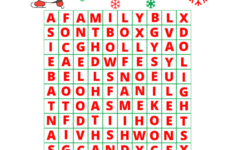 6 Fun Christmas Word Search Free Printables - Cassie Smallwood for Christmas Word Search For First Graders