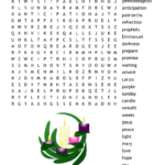 Advent Wreath Word Search   Wordmint Inside Catholic Christmas Word Search