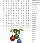 All Things Christmas Word Search   Wordmint Intended For Christmas Decorations Word Search