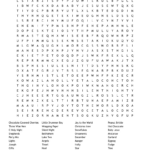 All Things Christmas Word Search   Wordmint Throughout All Star Puzzles Merry Christmas Word Search Answers