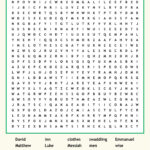 Big Christmas Word Searches   15 Free Pdf Printables | Printablee For Giant Christmas Word Search Answers