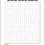 Christmas Around The World Word Search   Monster Word Search Within Christmas Around The World Word Search