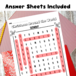 Christmas Around The World Word Search | Tech Teacher Pto3 Pertaining To Christmas Around The World Word Search Answer Key