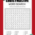 Christmas Eve Word Search   Goally Regarding Christmas Eve Word Search