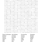 Christmas Eve Word Search   Wordmint Pertaining To Christmas Eve Word Search