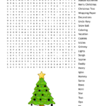 Christmas Farm Word Search   Wordmint Intended For Christmas Tree Word Search