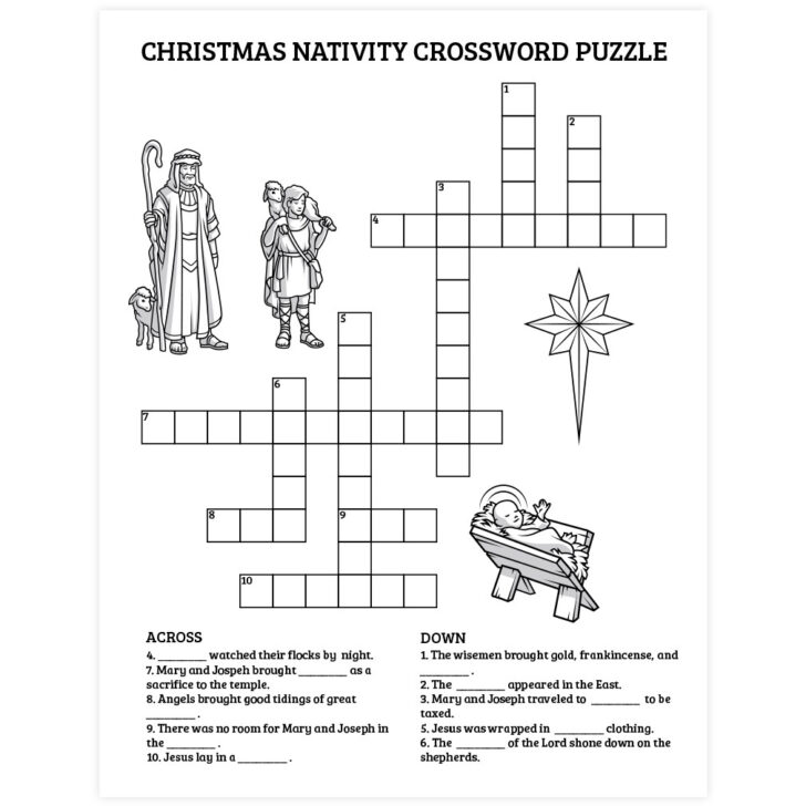 Catholic Christmas Word Search