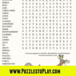 Christmas Party Word Search Puzzle   Puzzles To Play For Christmas Party Word Search