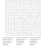 Christmas Songs Word Search   Wordmint With Christmas Music Word Search