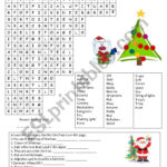 Christmas Tree Wordsearch   Esl Worksheetmanonski (F) In Christmas Tree Word Search Answers